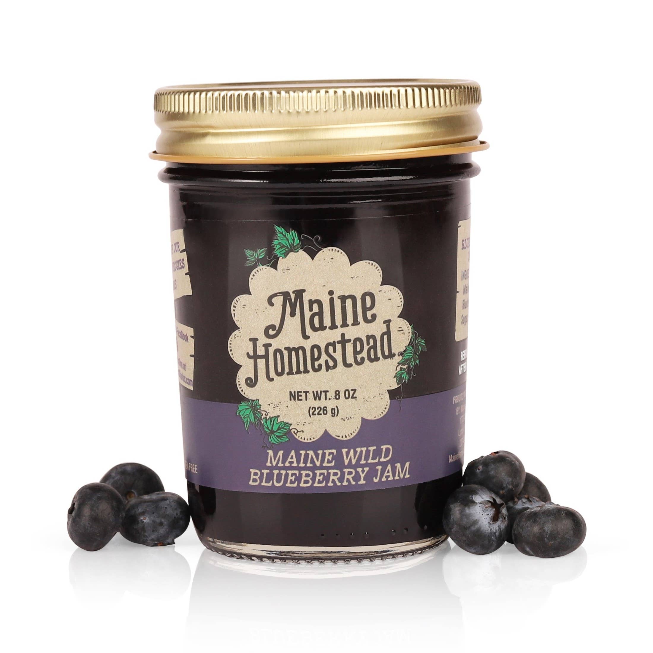 Maine Wild Blueberry Jam