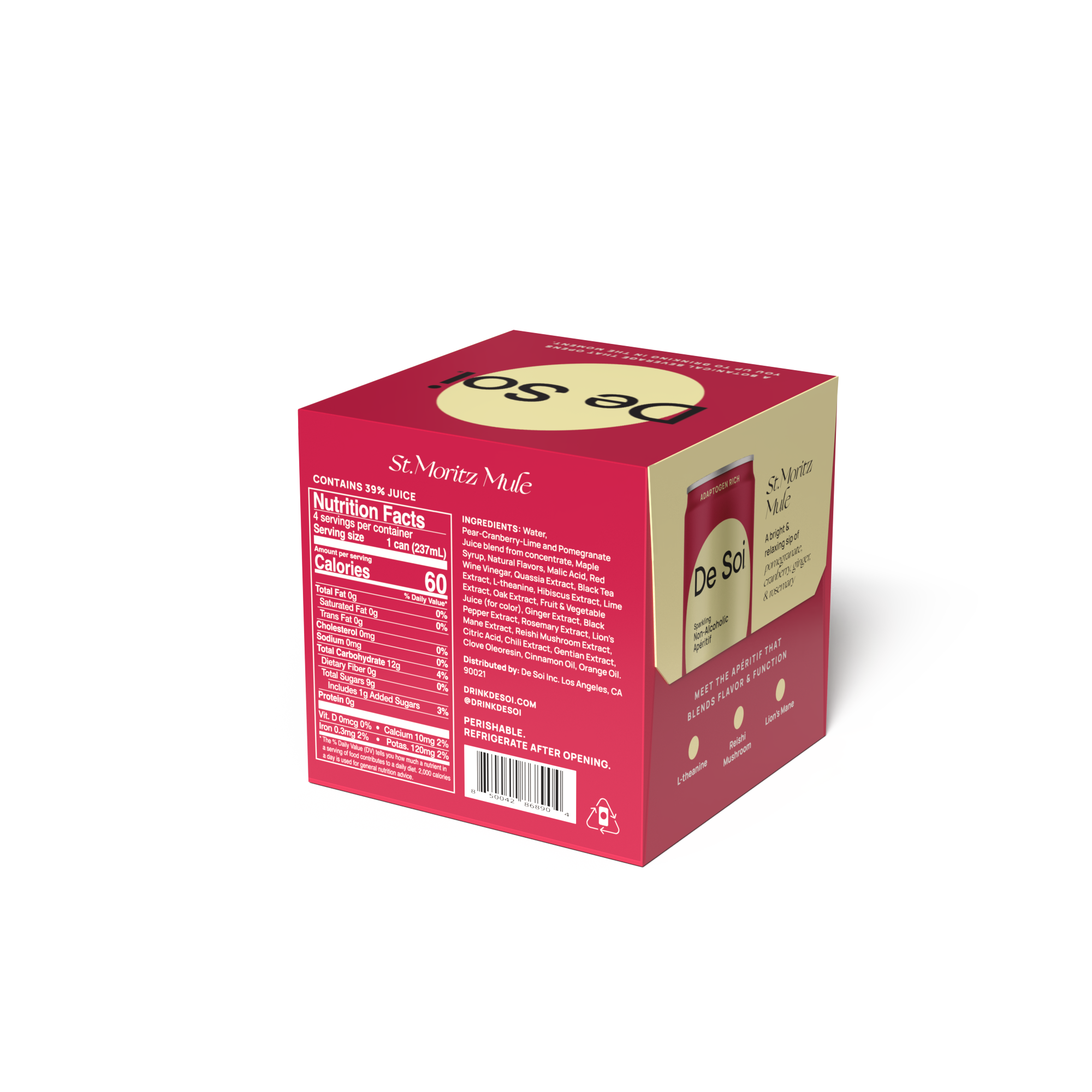 St. Moritz Mule, Cans 24-pack (8oz)