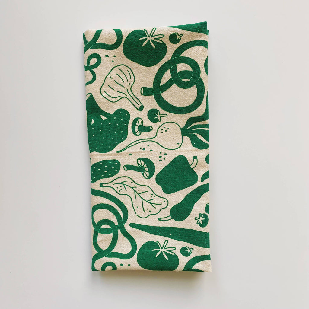 Tea Towel - Veggie