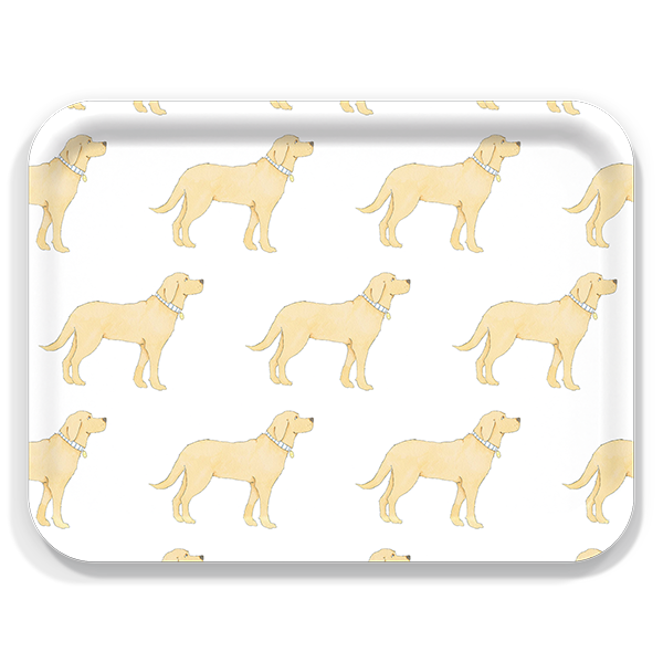 New England Tray Collection by Sara Fitz: Check Red