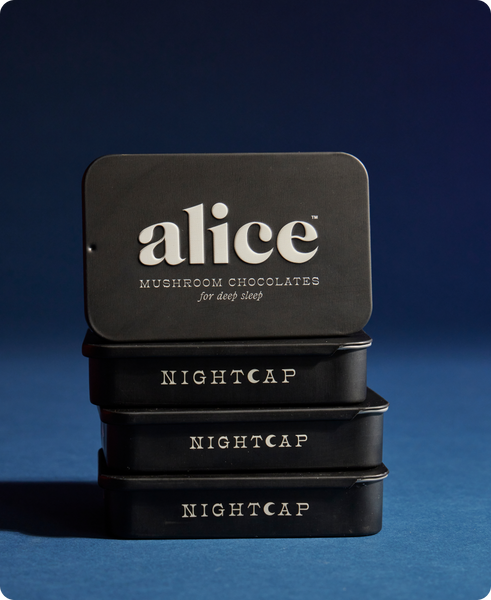Nightcap — Alice mushroom chocolates for deep sleep
