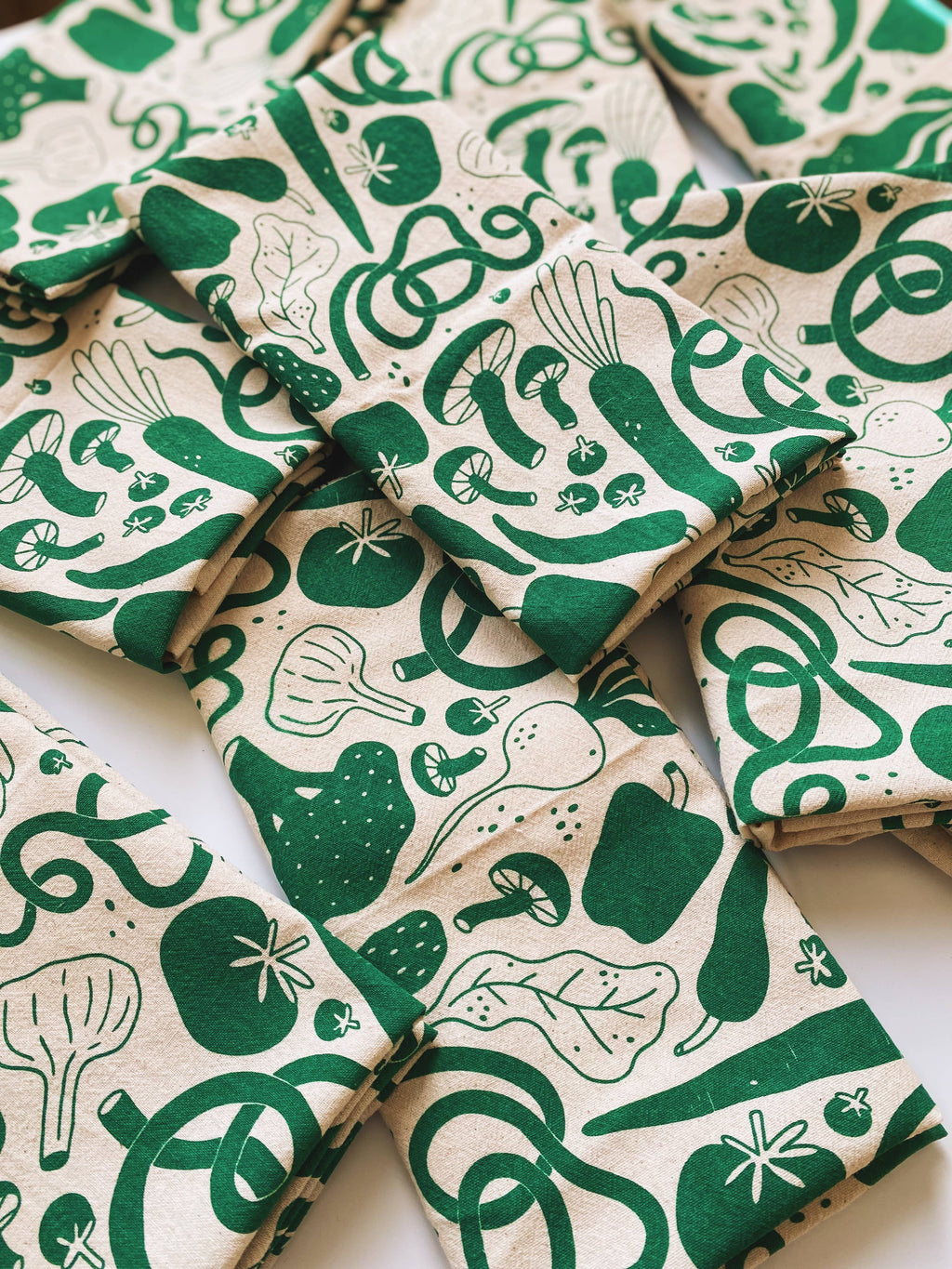 Tea Towel - Veggie