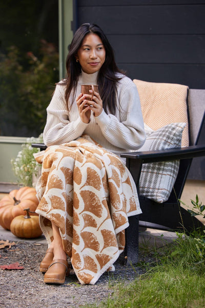 Gingko Leaves Blanket: Original