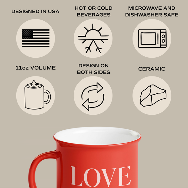 OMG 11 oz Campfire Coffee Mug - Home Decor