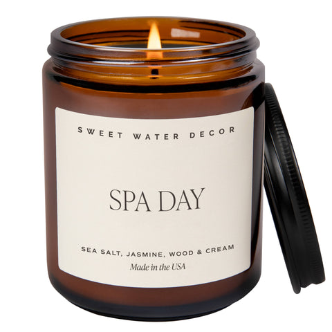Spa Day 9 oz Soy Candle - Home Decor & Gifts