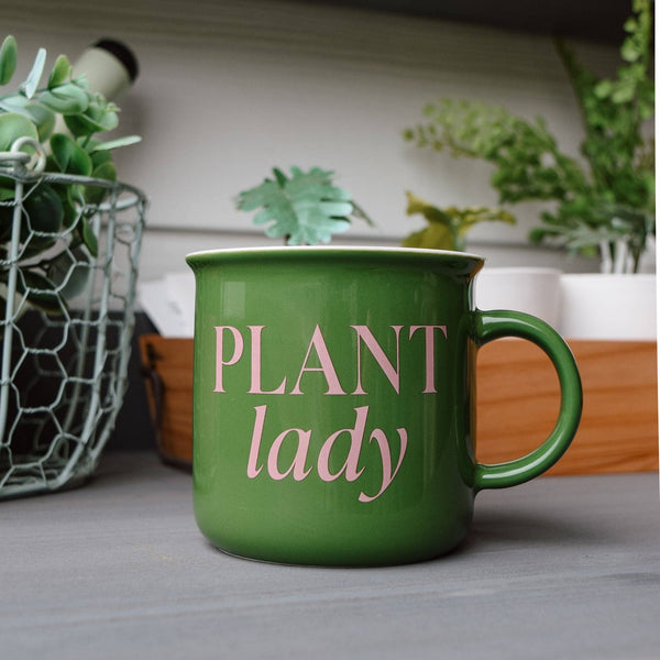Plant Lady 11 oz Campfire Coffee Mug - Home Decor