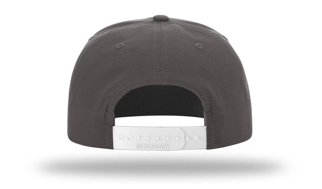 Richardson 256 Grandpa Pinch 5-Panel Hat, Rope Cap, Umpqua: Navy/White