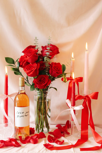 Boston Bottle Valentine's Day Flowers