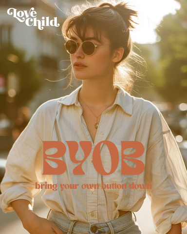 The Stitch Bar Presents BYOB: Bring Your Own Button Down