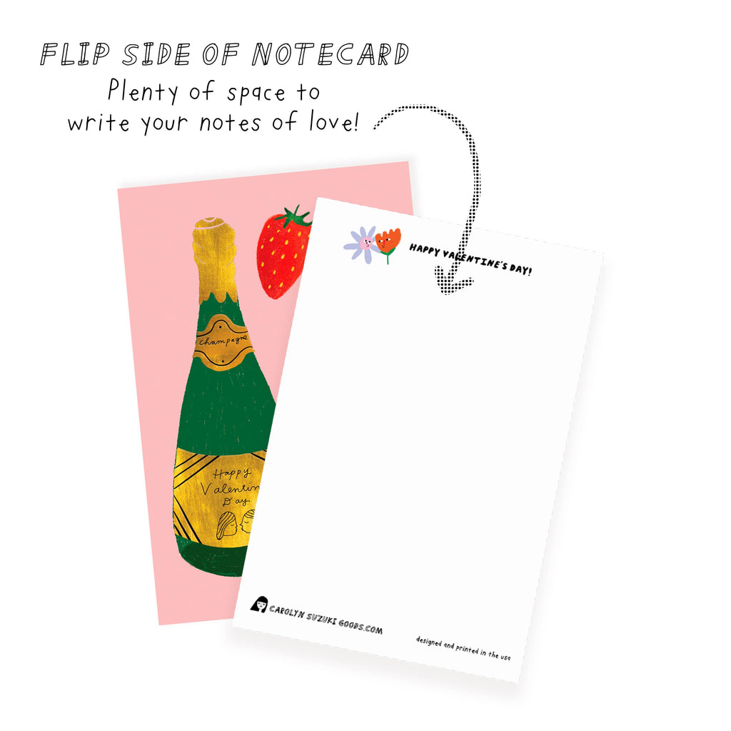PERFECT PAIRING - Valentine's Note Card