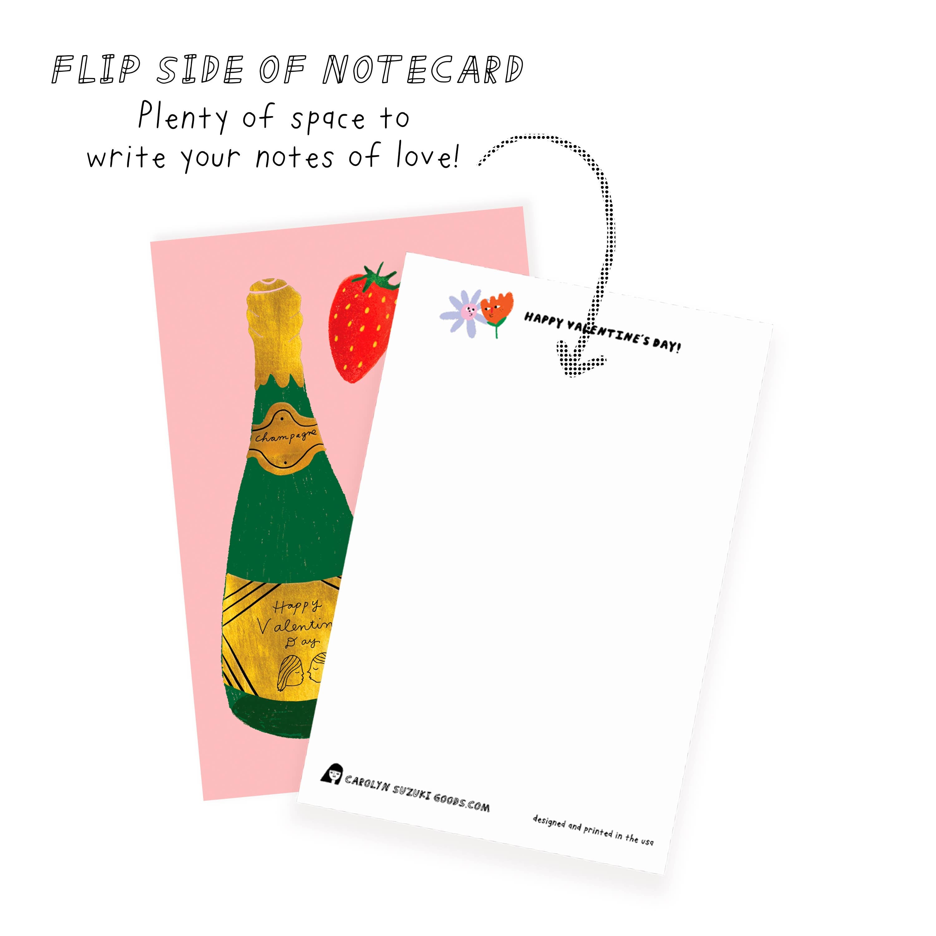 PERFECT PAIRING - Valentine's Note Card