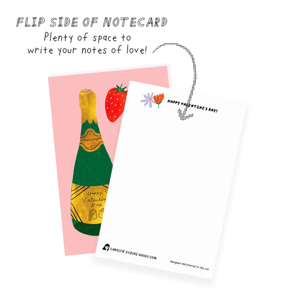 PERFECT PAIRING - Valentine's Note Card
