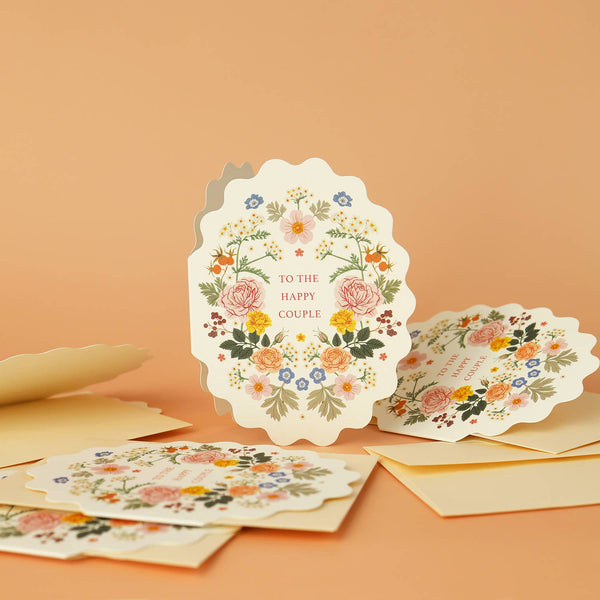 TO THE HAPPY COUPLE | greeting card