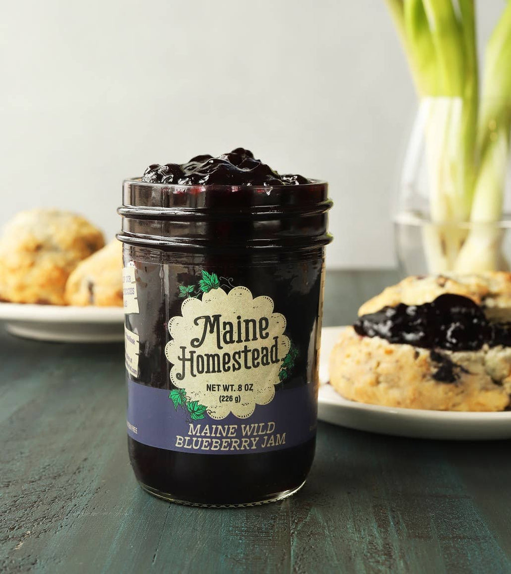 Maine Wild Blueberry Jam