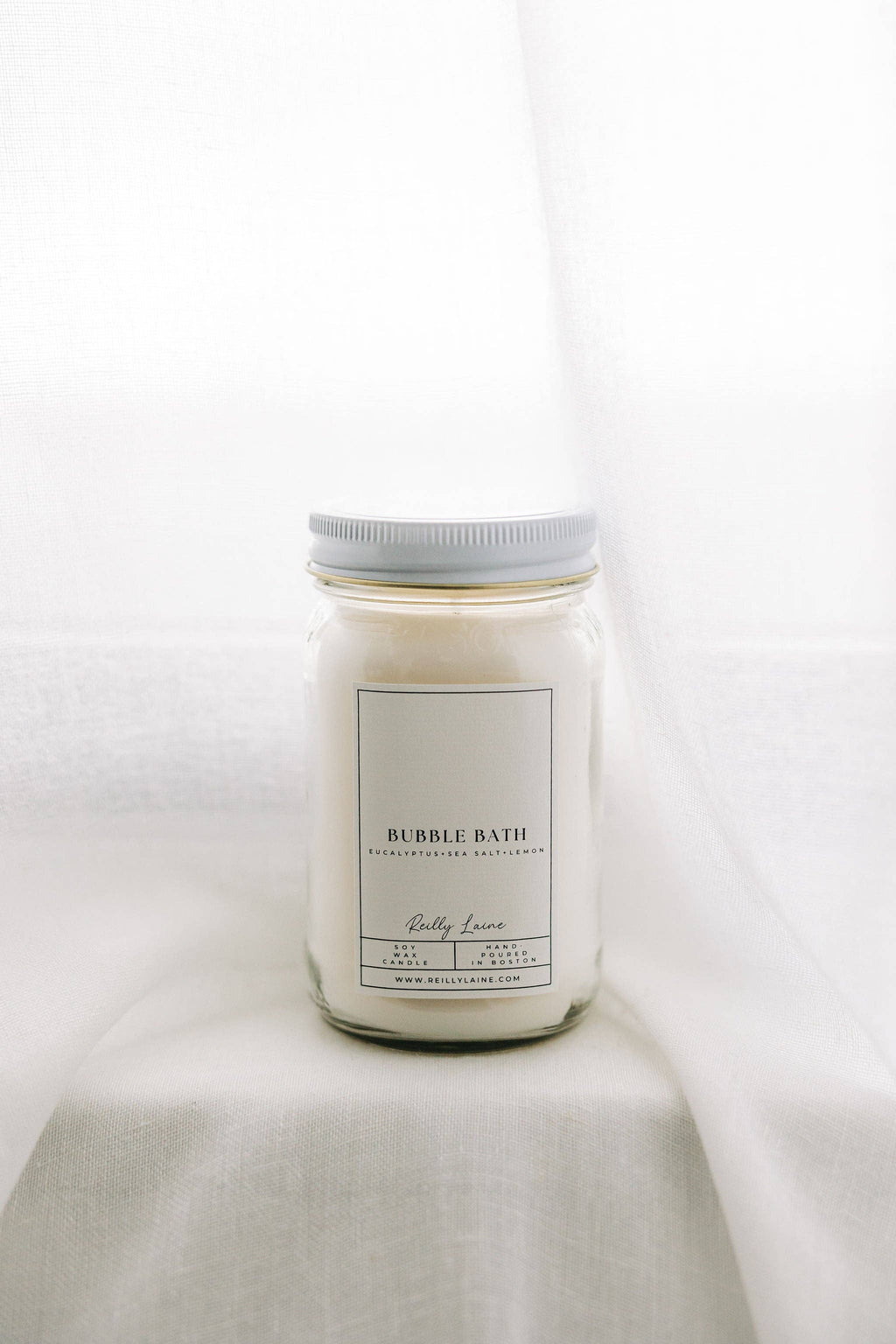 Bubble Bath Candle: SIGNATURE FROSTED 14 OZ.