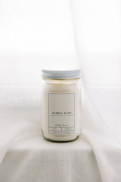 Bubble Bath Candle: SIGNATURE FROSTED 14 OZ.