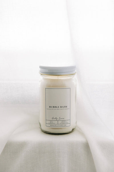 Bubble Bath Candle: SIGNATURE FROSTED 14 OZ.