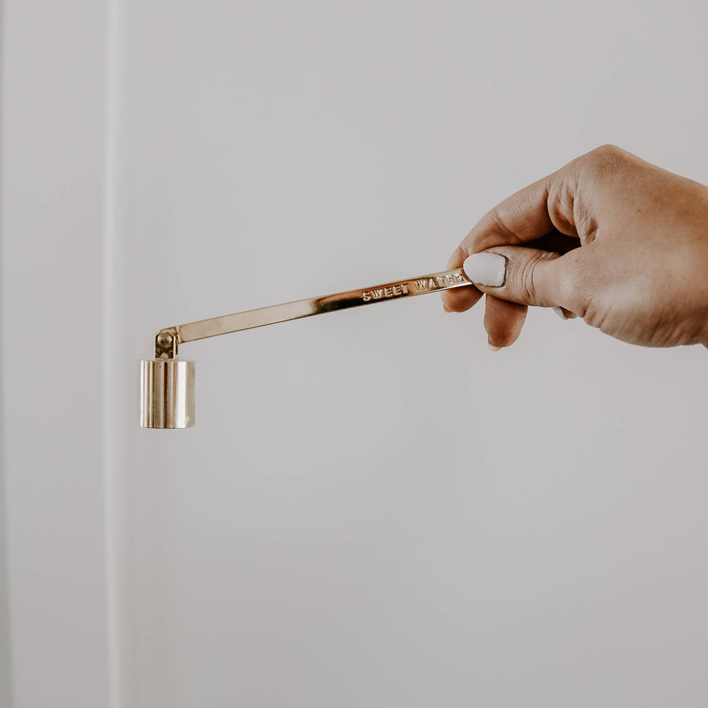 Gold Candle Snuffer - Home Decor & Gifts