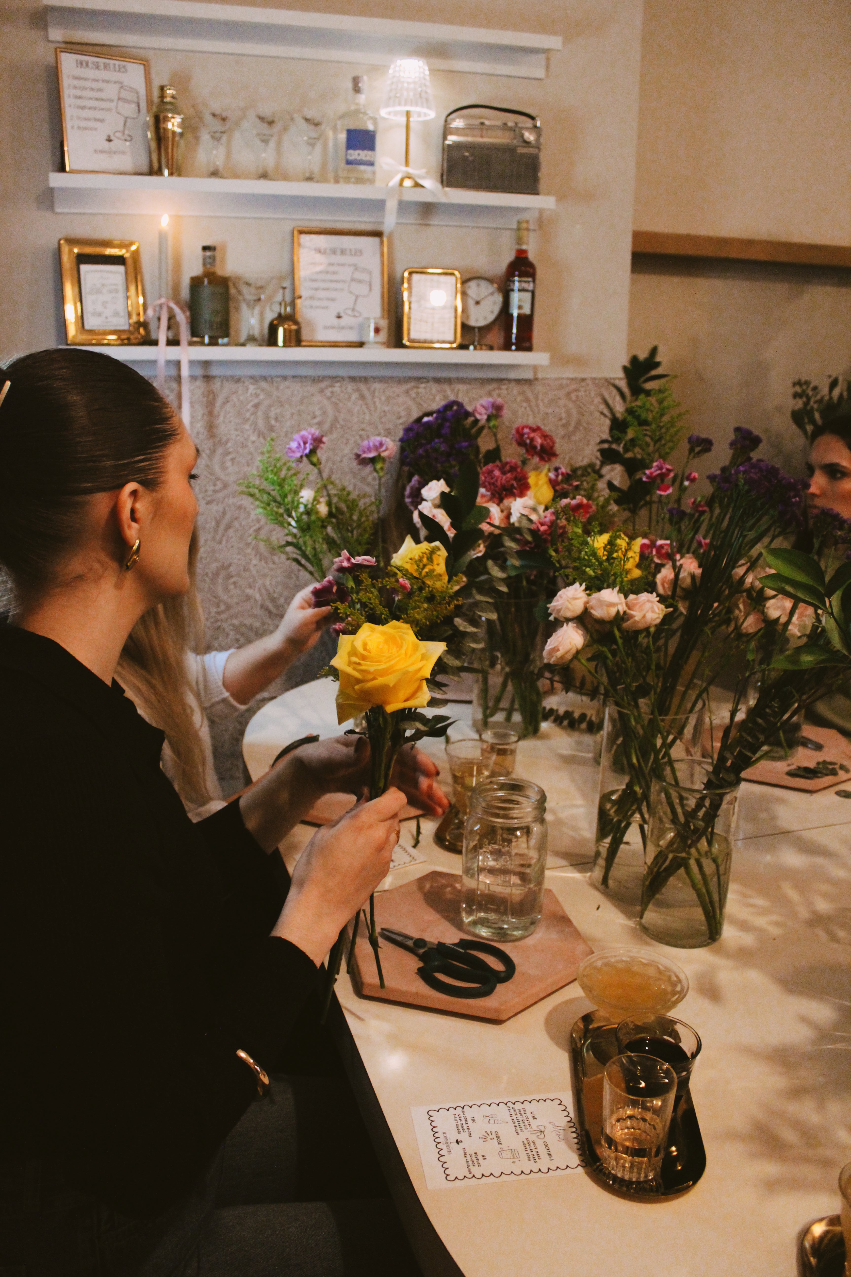 Friday Blooms & Bevvies Cafe Reservations