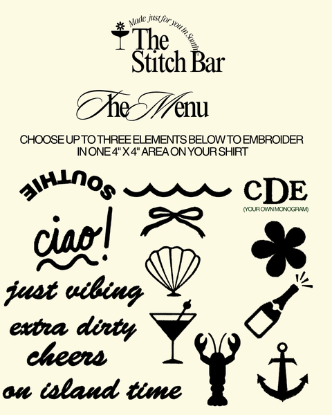 The Stitch Bar Presents BYOB: Bring Your Own Button Down