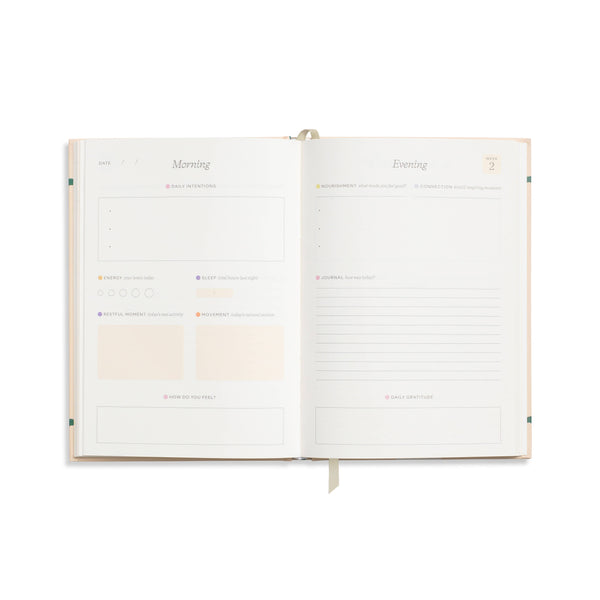 Quilted Daydream Wellness Journal