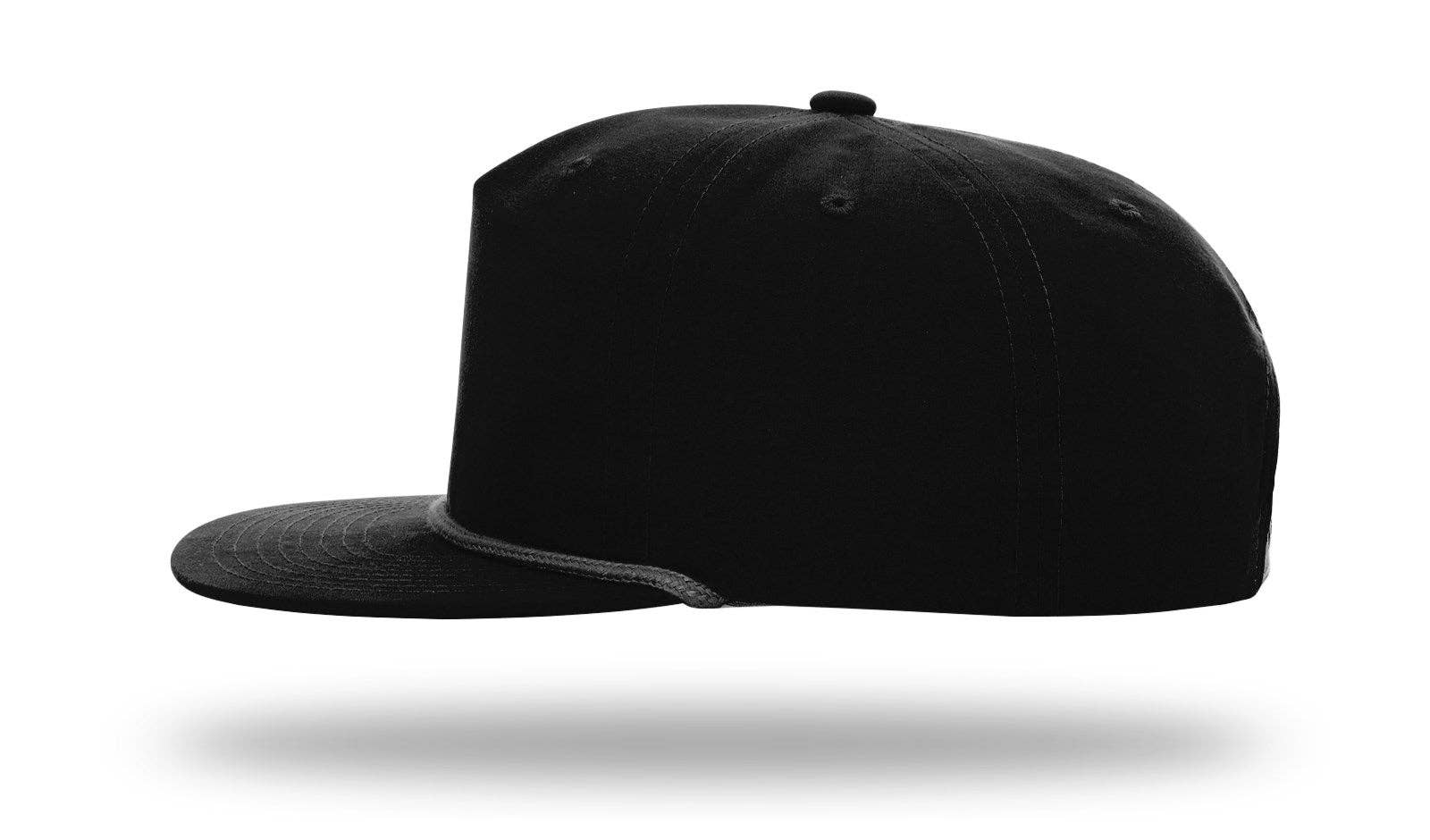 Richardson 256 Grandpa Pinch 5-Panel Hat, Rope Cap, Umpqua: Navy/White