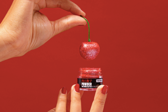 Ruby Red Edible Glitter