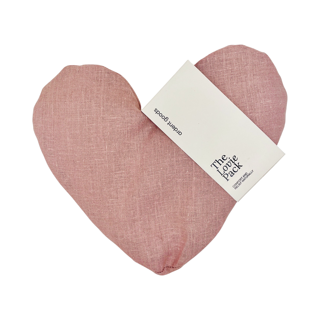 The Lovie Pack - Warm or Cold Pad with Slipcover: Blush