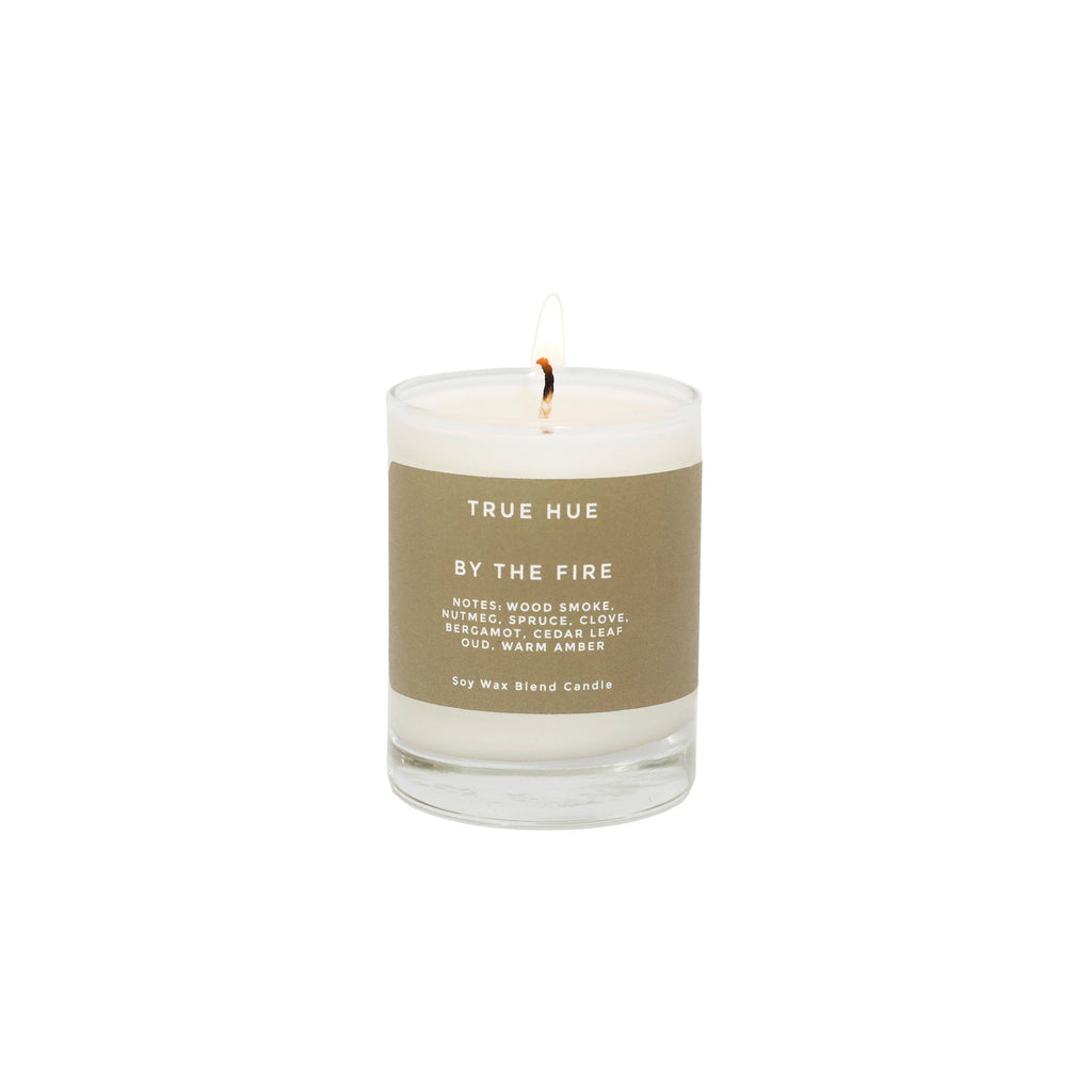 By The Fire Mini Candle - HOLIDAY