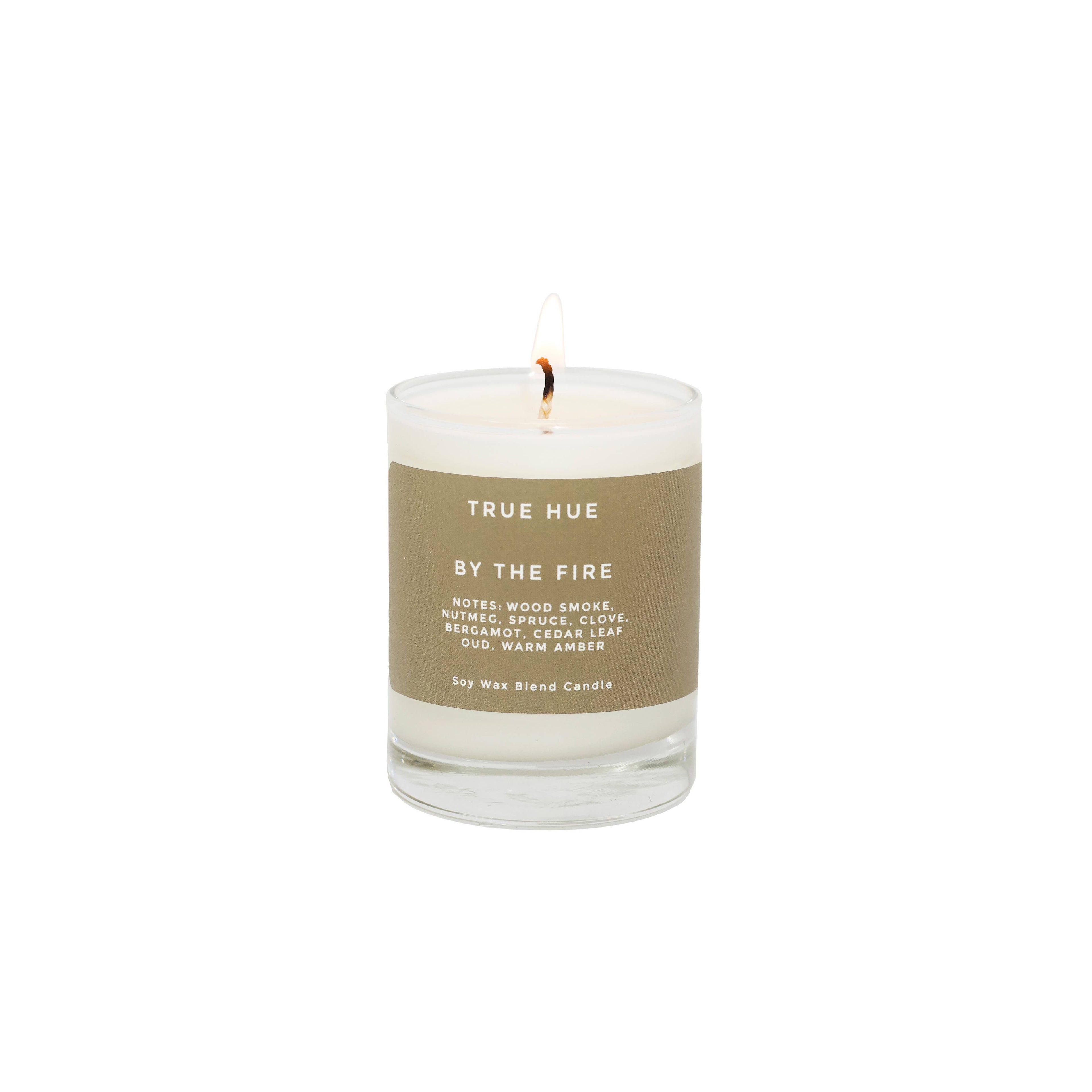 By The Fire Mini Candle - HOLIDAY
