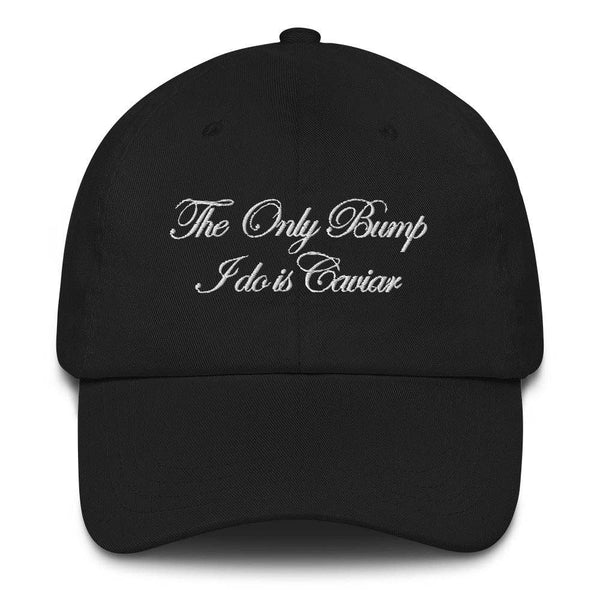 'Caviar Bump' Dad Hat: Seaweed