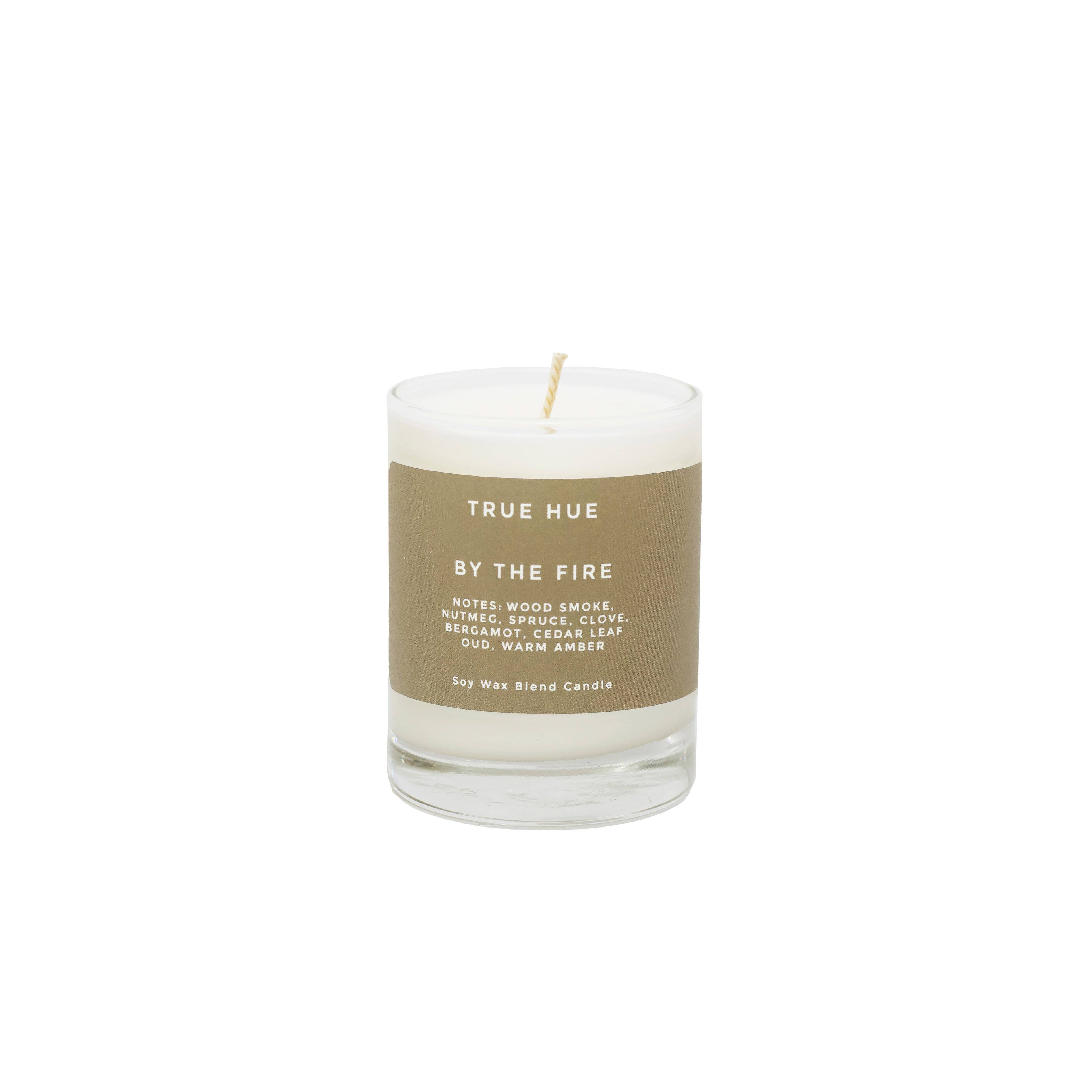 By The Fire Mini Candle - HOLIDAY