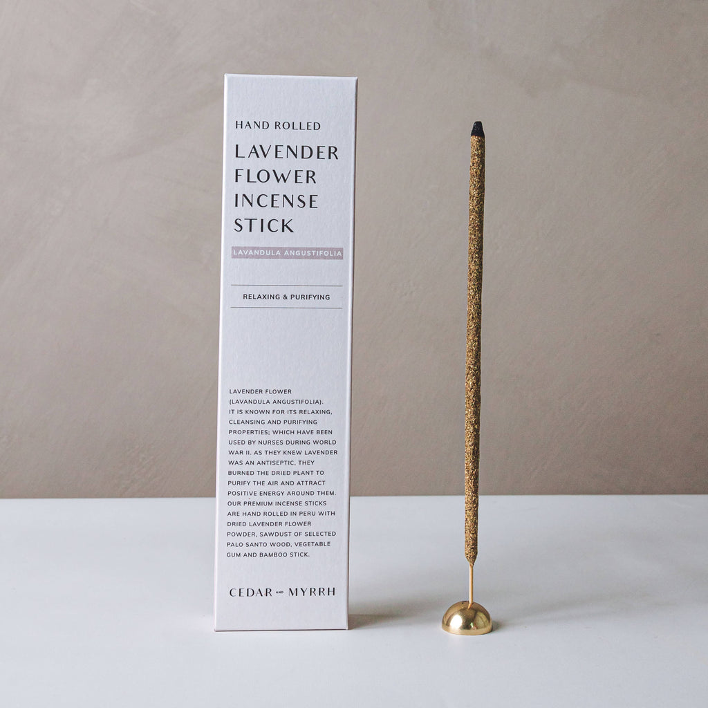 Lavender Hand Rolled Incense Stick
