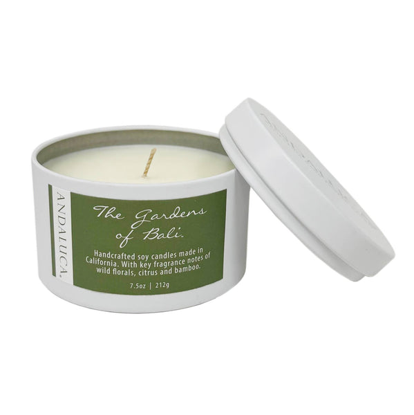 Gardens of Bali 7.5 oz. Tin Candle
