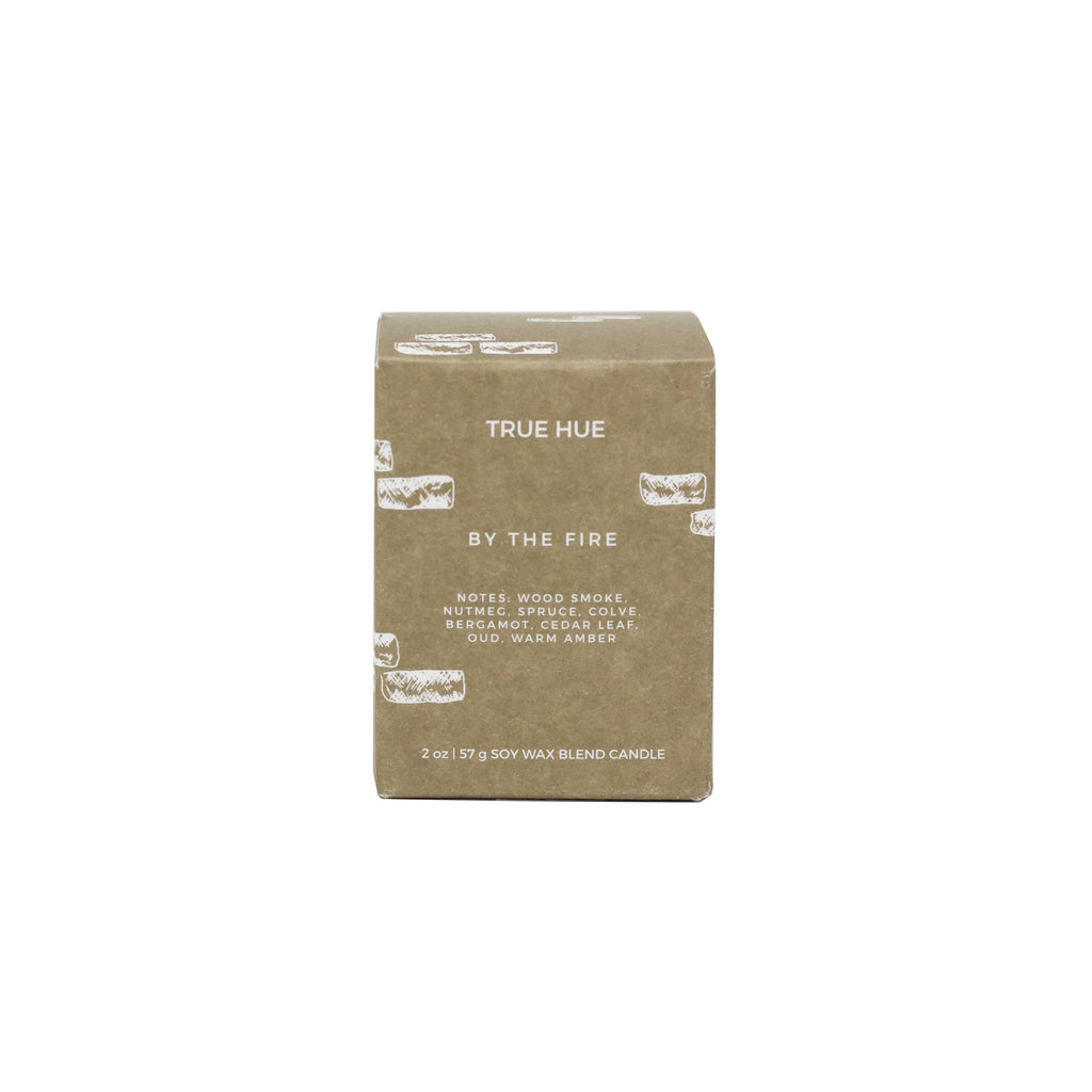 By The Fire Mini Candle - HOLIDAY