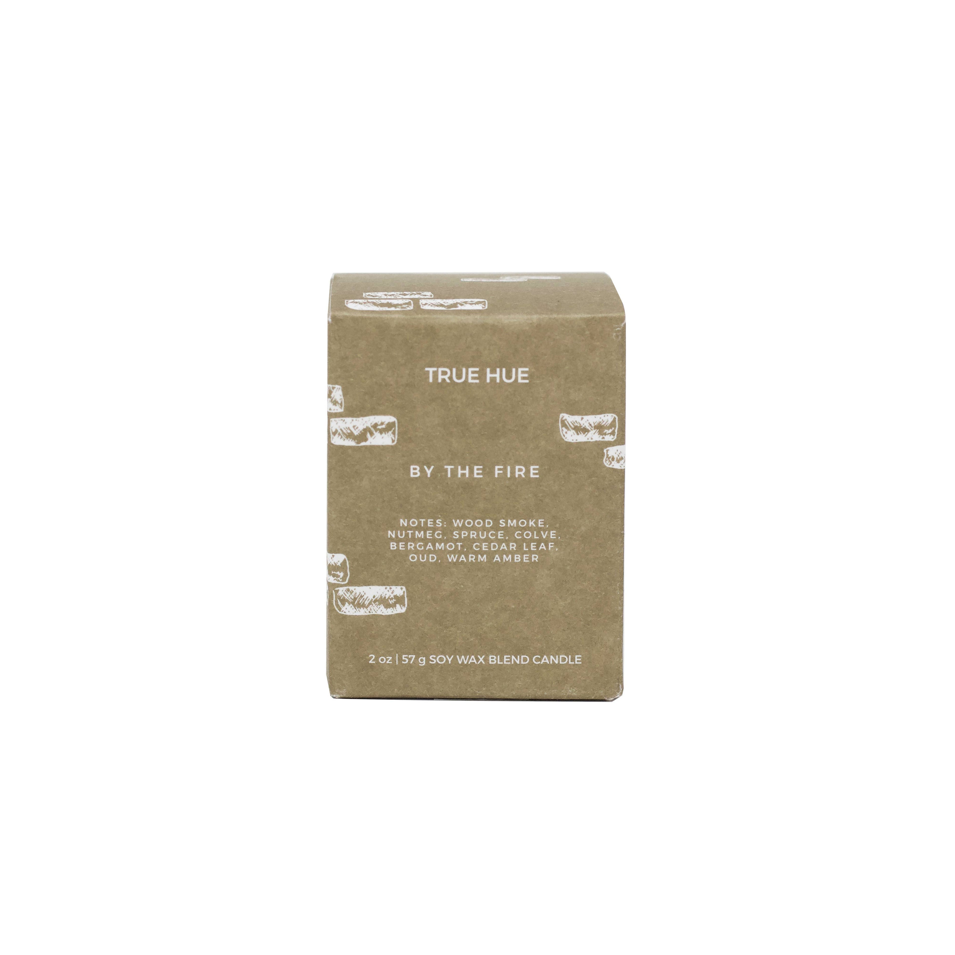 By The Fire Mini Candle - HOLIDAY