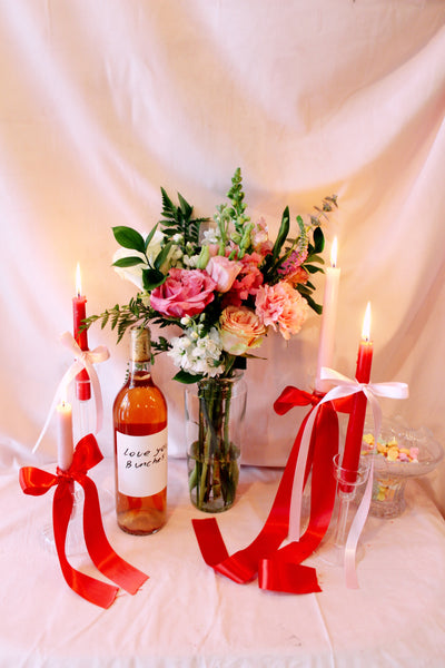 Boston Bottle Valentine's Day Flowers