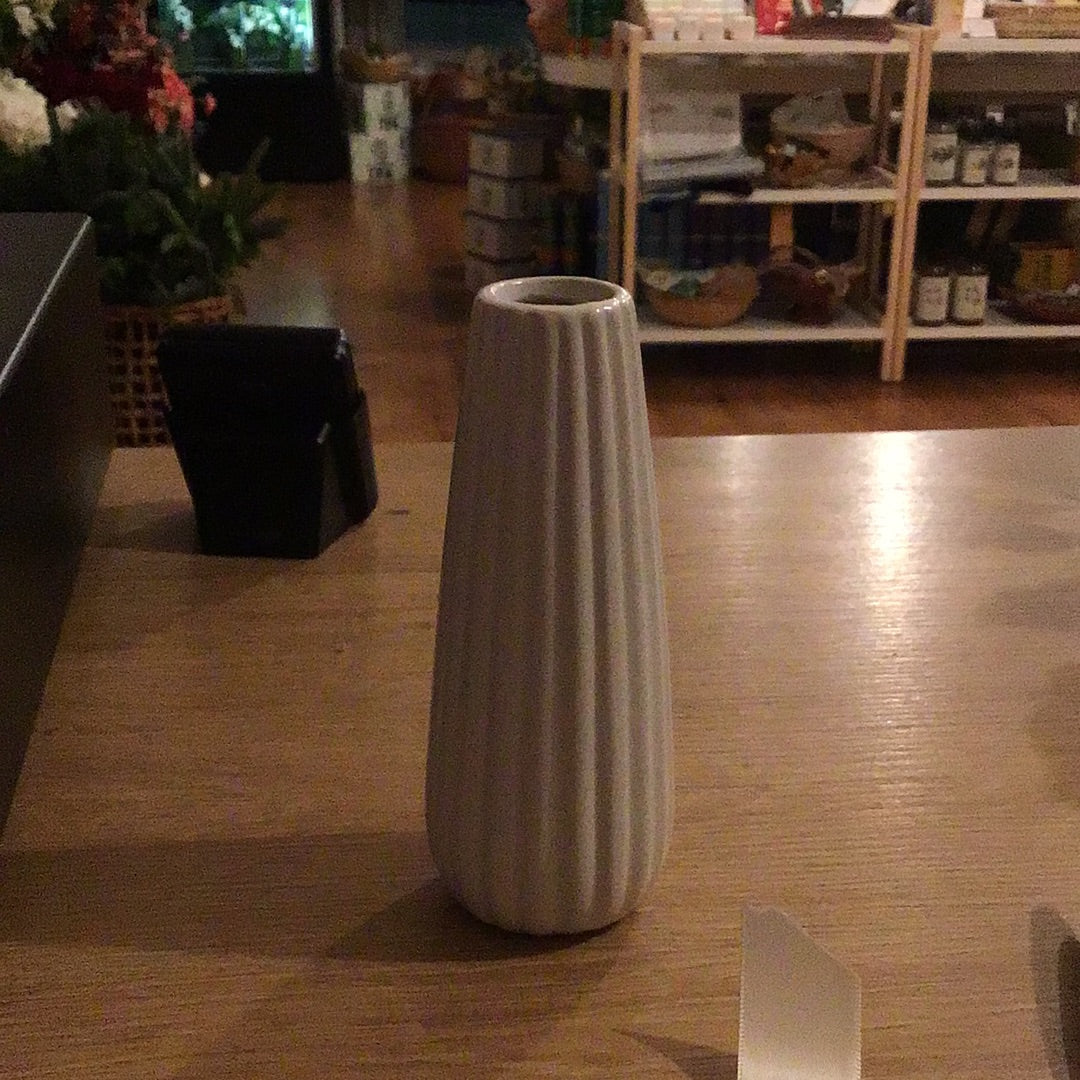 White Bud Vase
