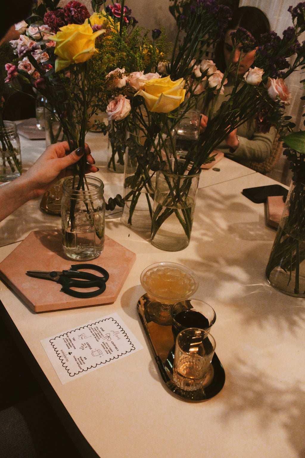 Saturday Blooms & Bevvies Cafe Reservations