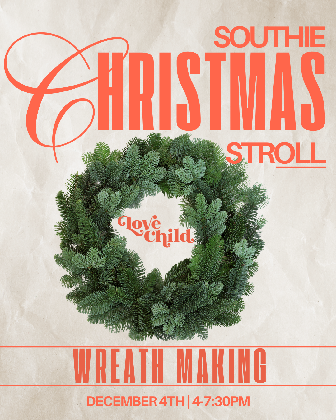 Southie Christmas Stroll Wreath Making
