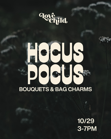 Hocus Pocus: Blooms & Bag Charms