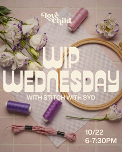 WIP Wednesday: Stitch with Syd