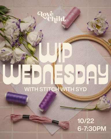 WIP Wednesday: Stitch with Syd