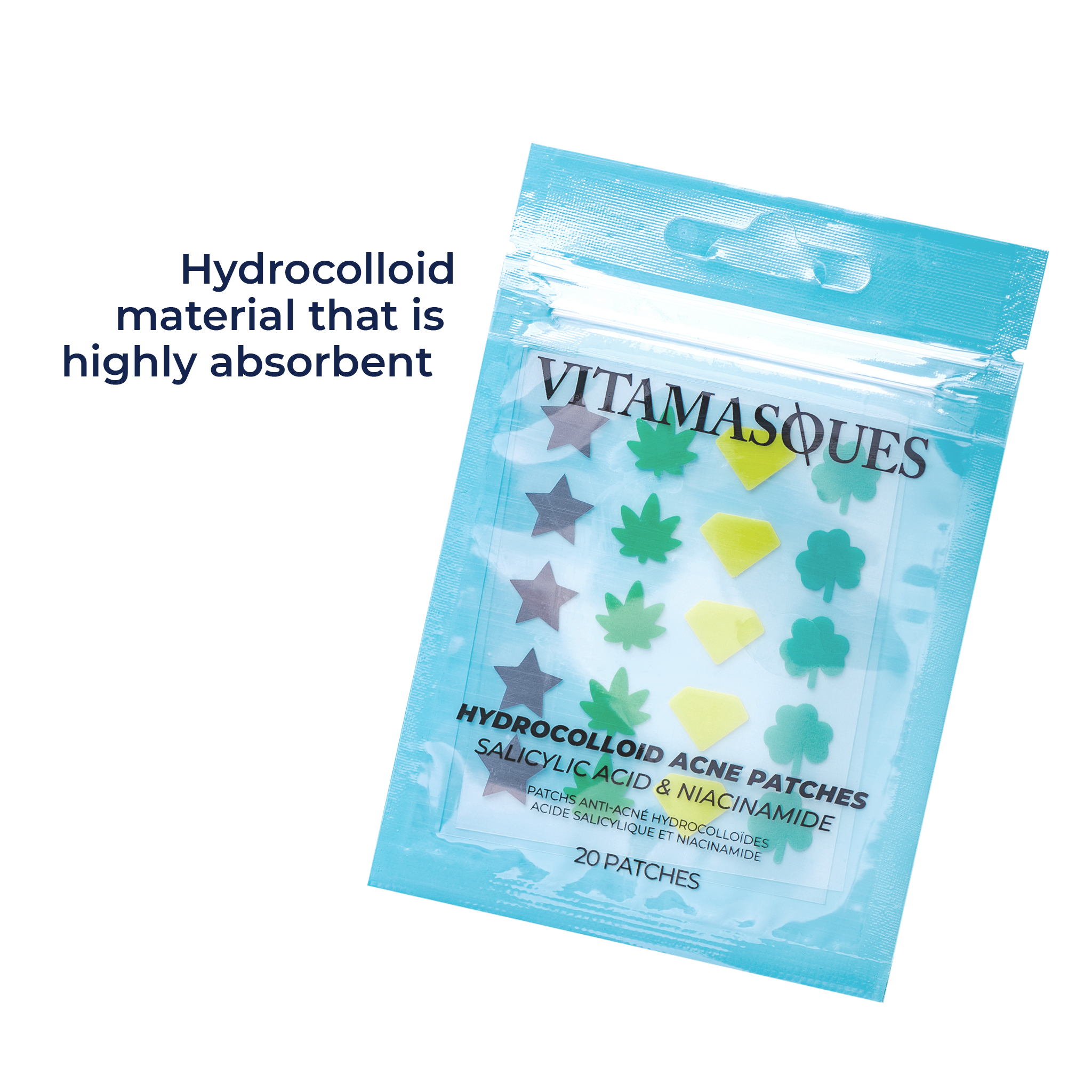 Hydrocolloid Acne Patches Salicylic & Niacinamide