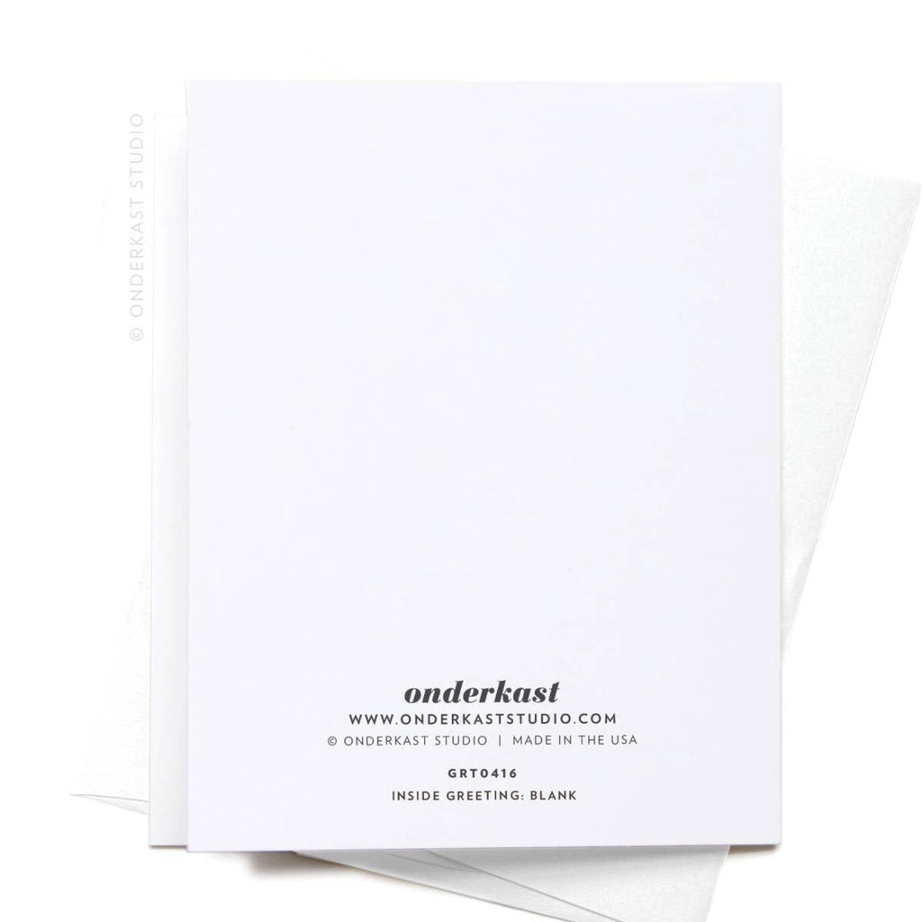 Thank You Plastic Bag Greeting Card