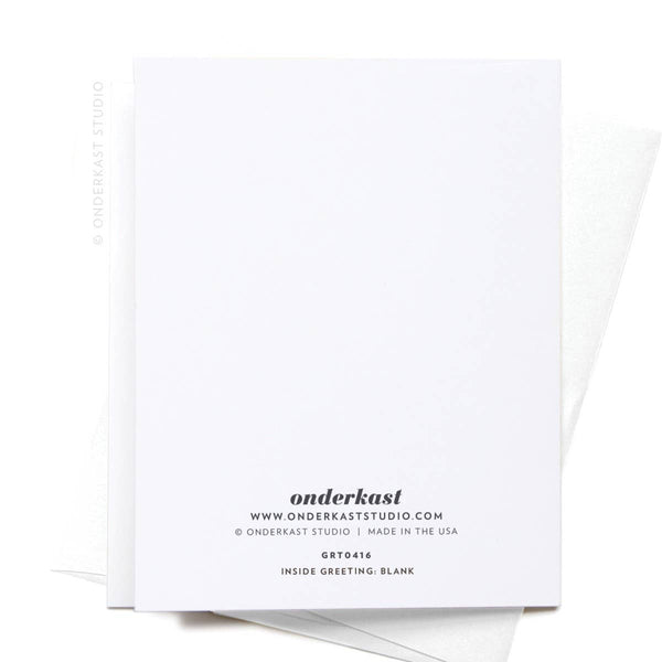 Thank You Plastic Bag Greeting Card