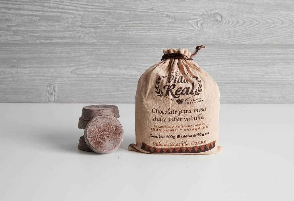 Villa Real Mexican Hot Chocolate: Vanilla / Small - 5 Discs