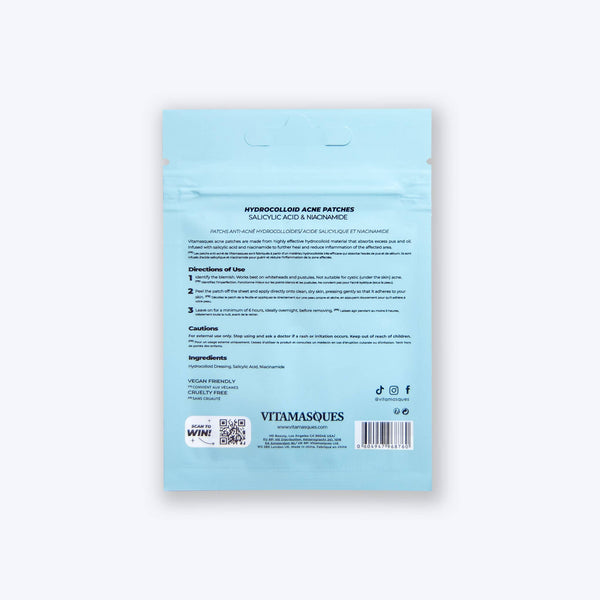 Hydrocolloid Acne Patches Salicylic & Niacinamide
