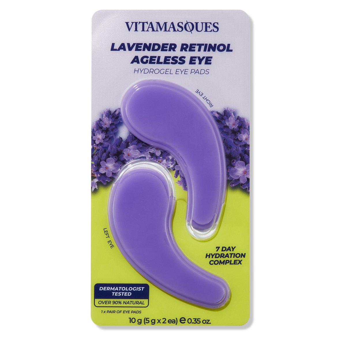 Lavender Retinol Ageless Hydrogel Eye Pads