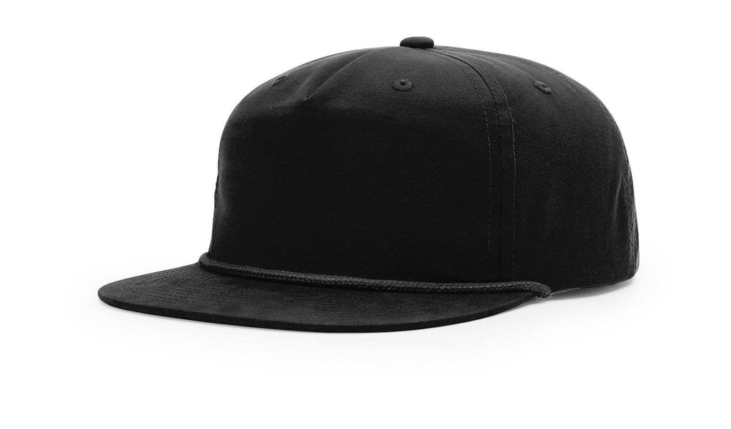 Richardson 256 Grandpa Pinch 5-Panel Hat, Rope Cap, Umpqua: Navy/White